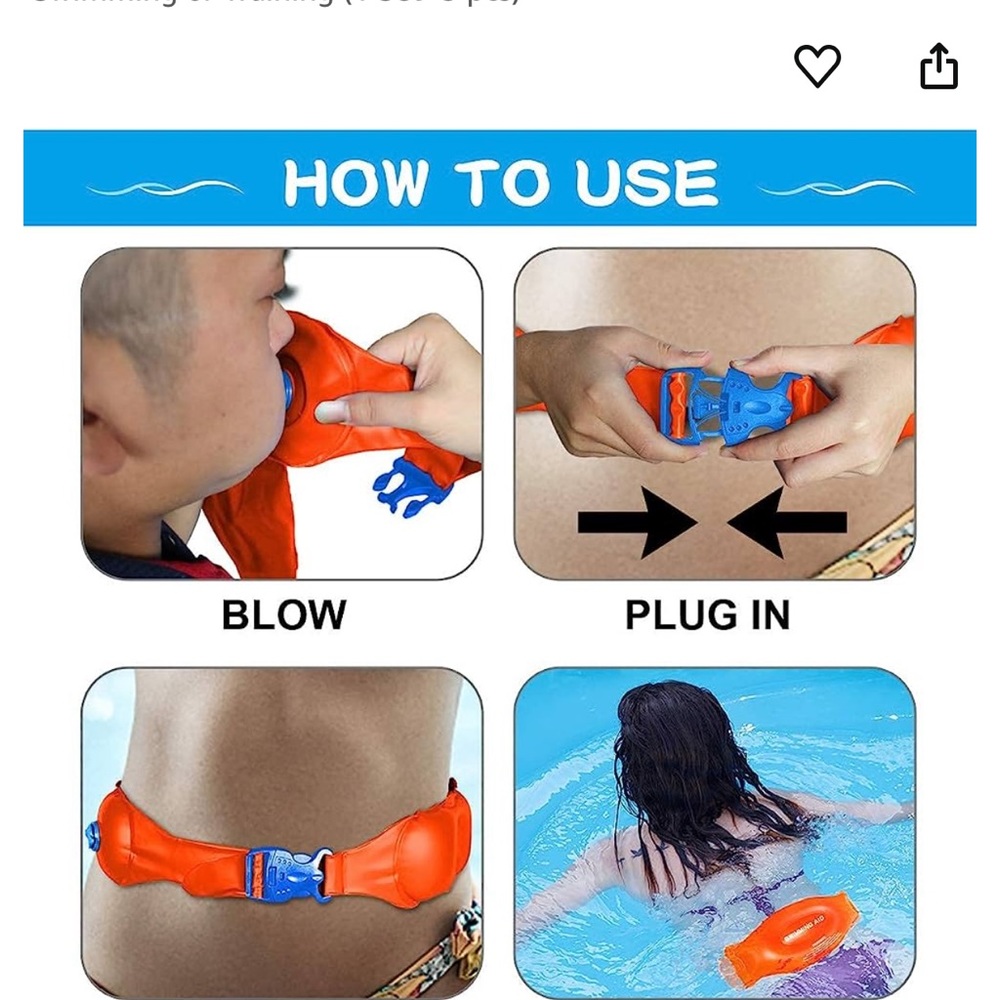 Pool Float for Kids and Adults, Swim Make Your Swimming Easier